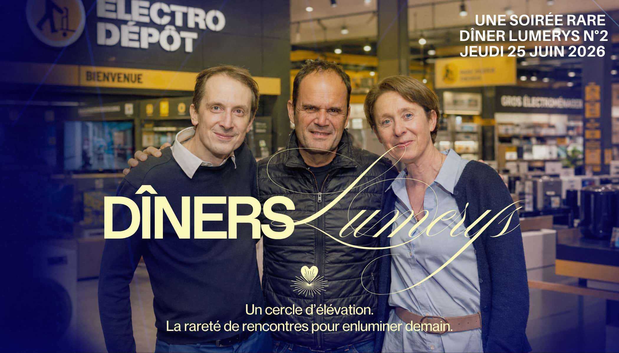 Dîner Lumerys – 25 juin